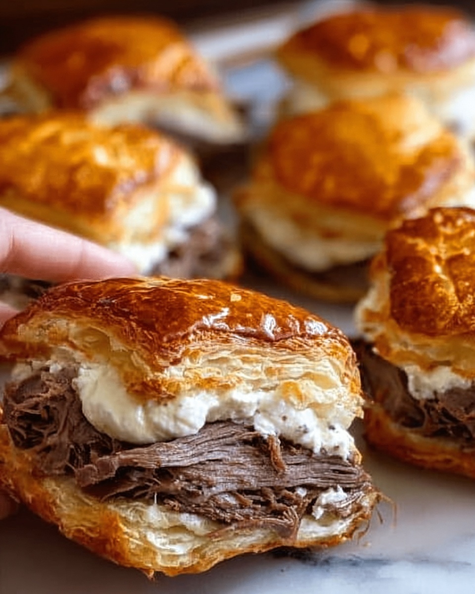 Baked French Dip Biscuits Recipe - Recipe Image