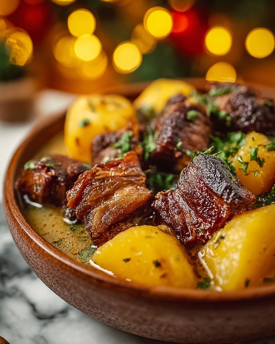 Amish Farmhouse Beef and Potato Casserole Recipe - Recipe Image