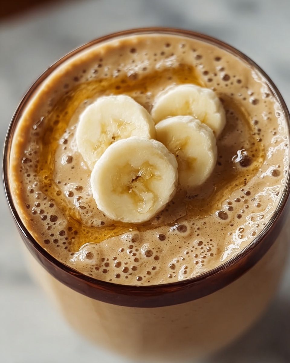 Peanut Butter Banana Smoothie Recipe - Recipe Image