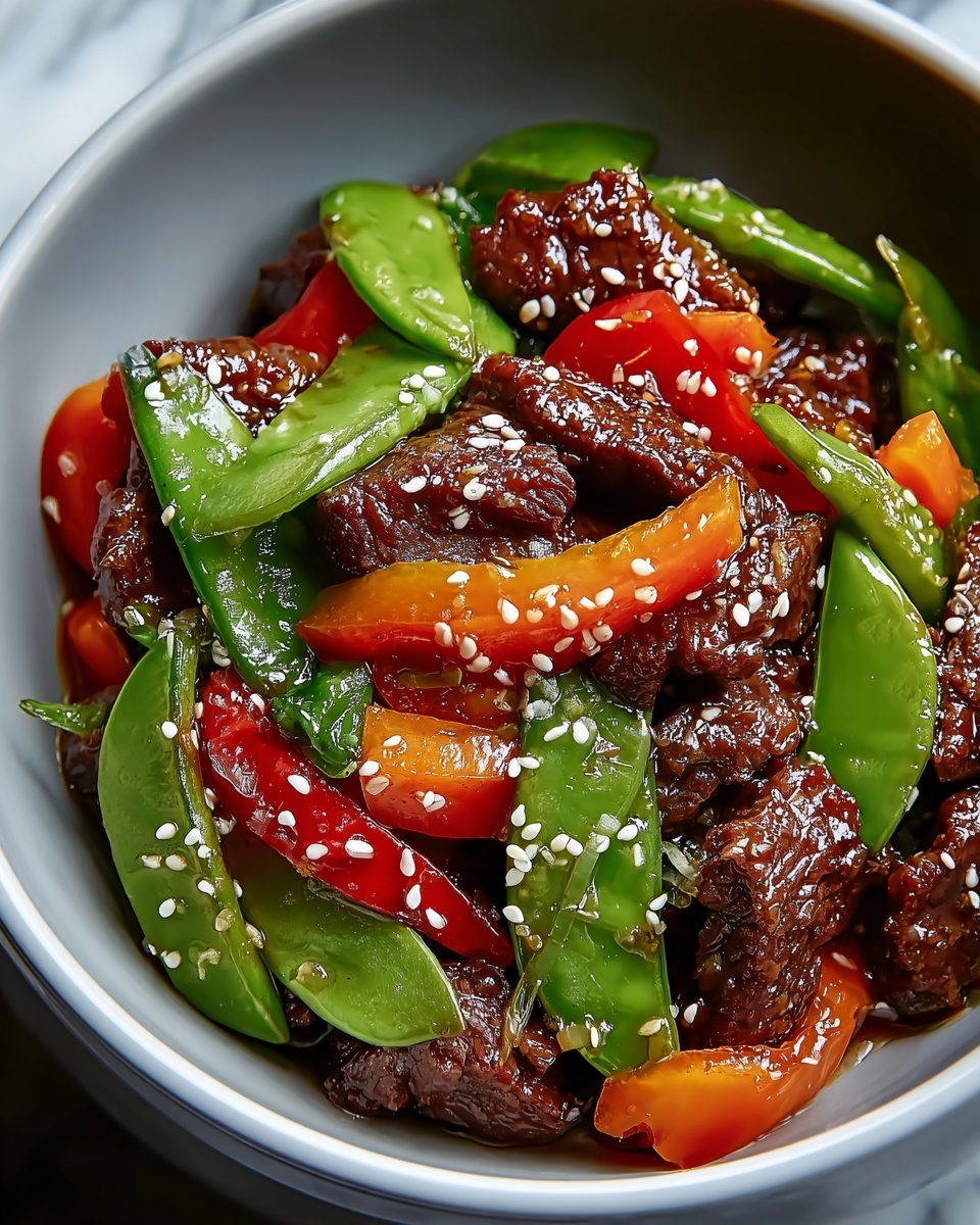 Pepper Steak in a Crock Pot Recipe - Recipe Image