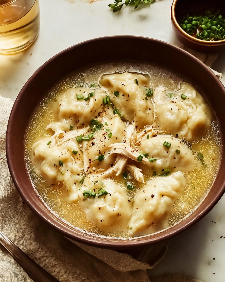 Easy Chicken and Dumplings Recipe - Recipe Image