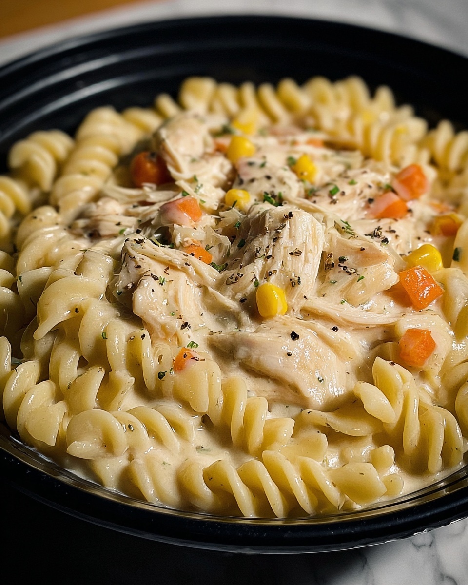 Creamy Ranch Chicken & Noodles Recipe - Recipe Image