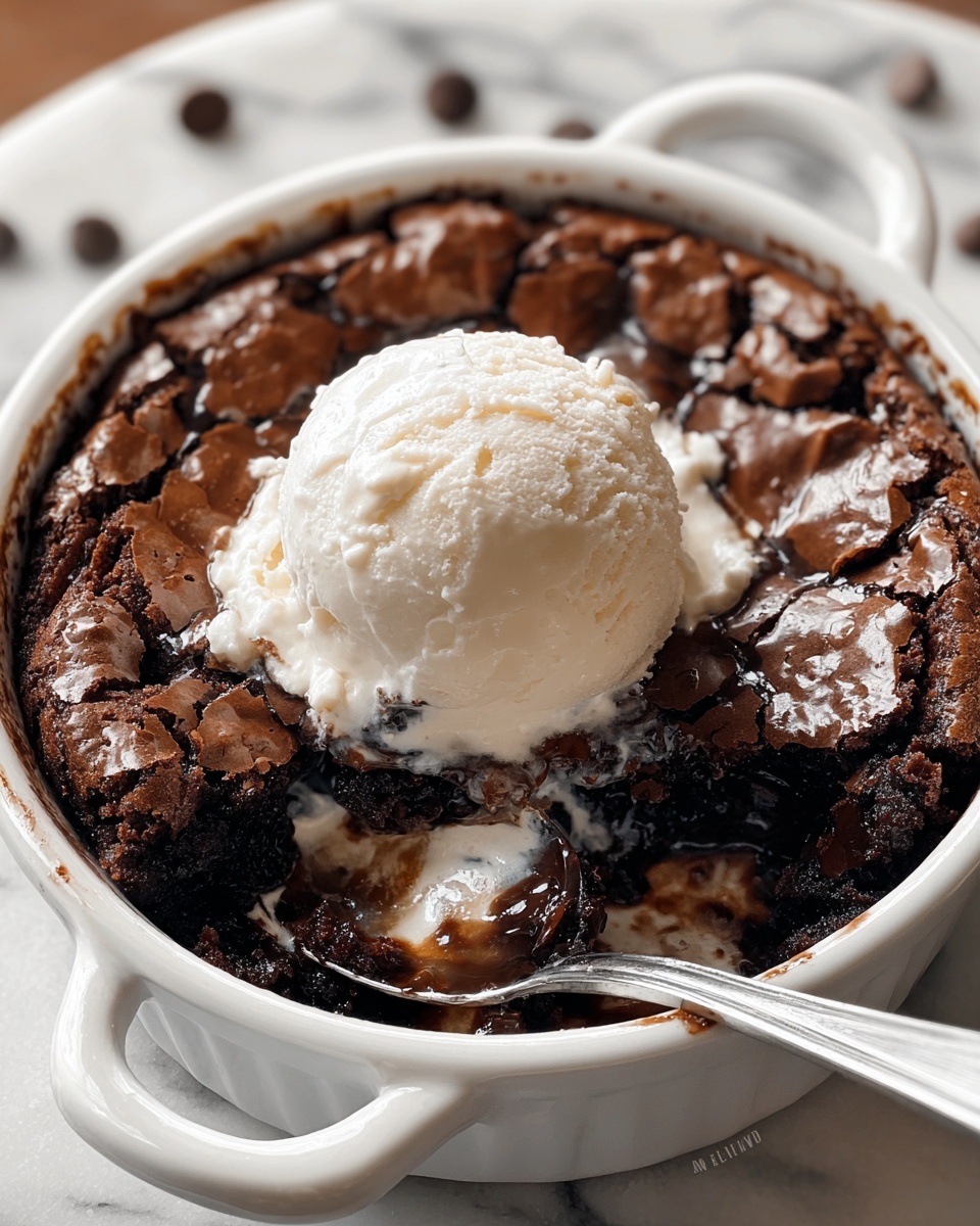Southern Chocolate Cobbler Recipe - Recipe Image