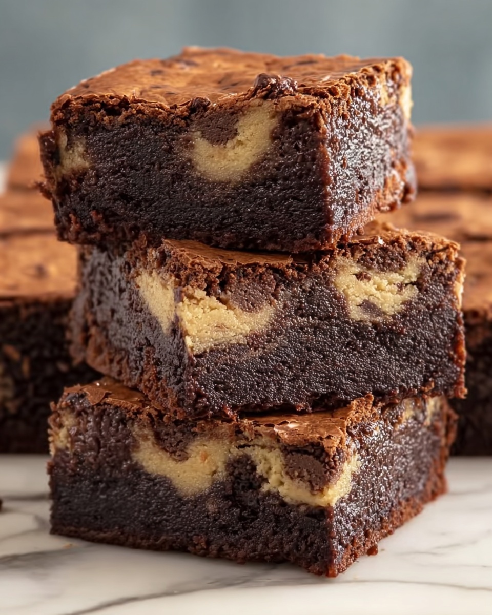 Cookie-Stuffed Brownies Recipe - Recipe Image