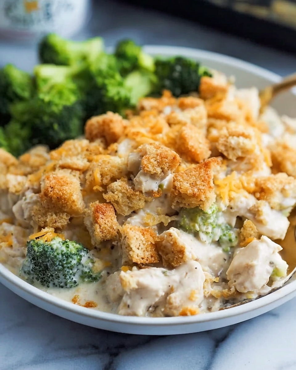 Creamy Swiss Chicken Casserole Recipe - Recipe Image