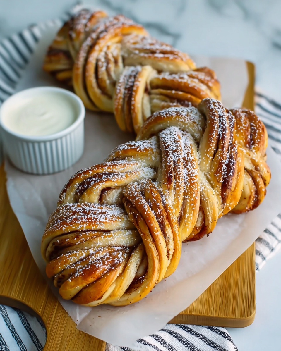 Easy and Fast Cinnamon Twist Loaf Recipe - Recipe Image
