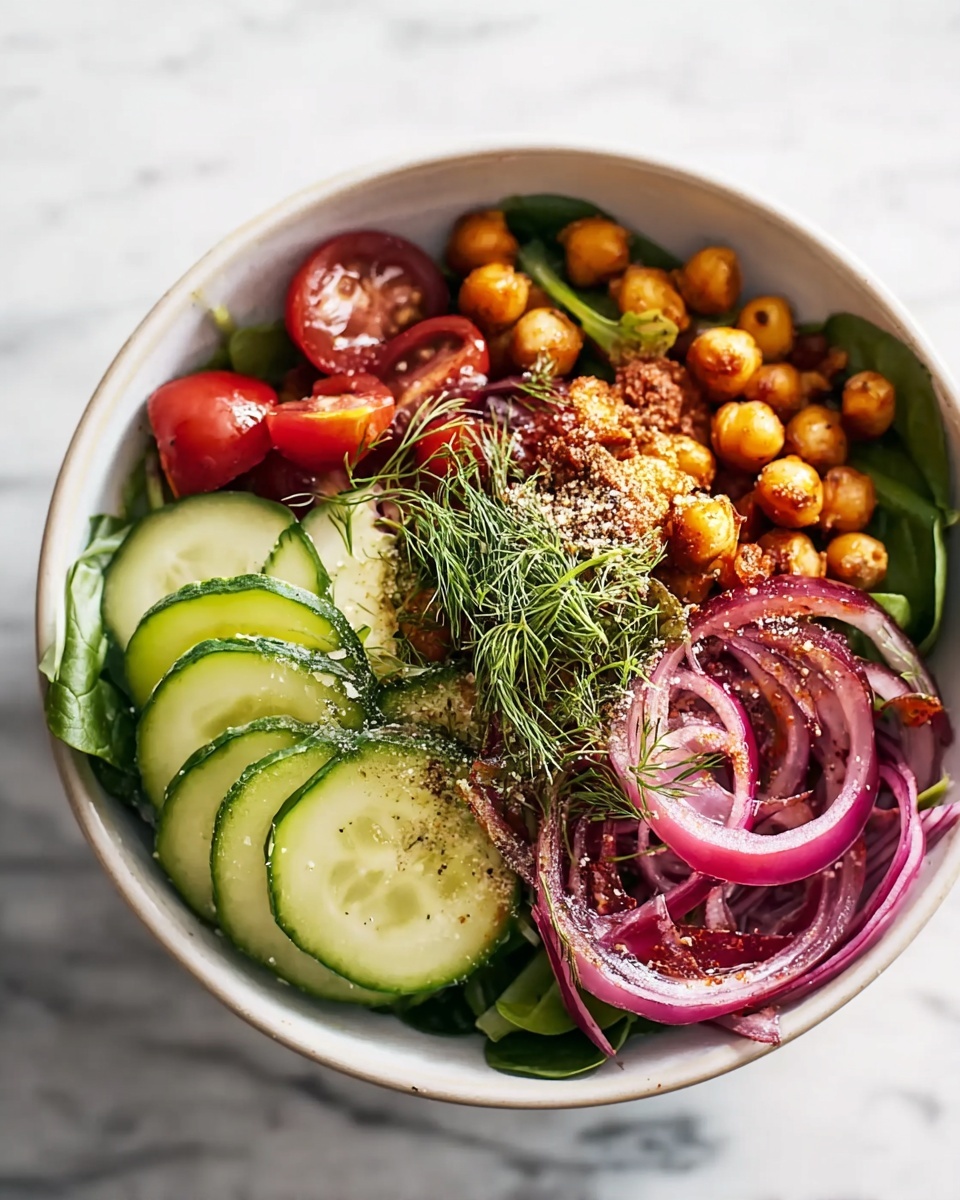 Vegan Quinoa & Roasted Veggie Salad Bowl with Tahini Dressing Recipe - Recipe Image
