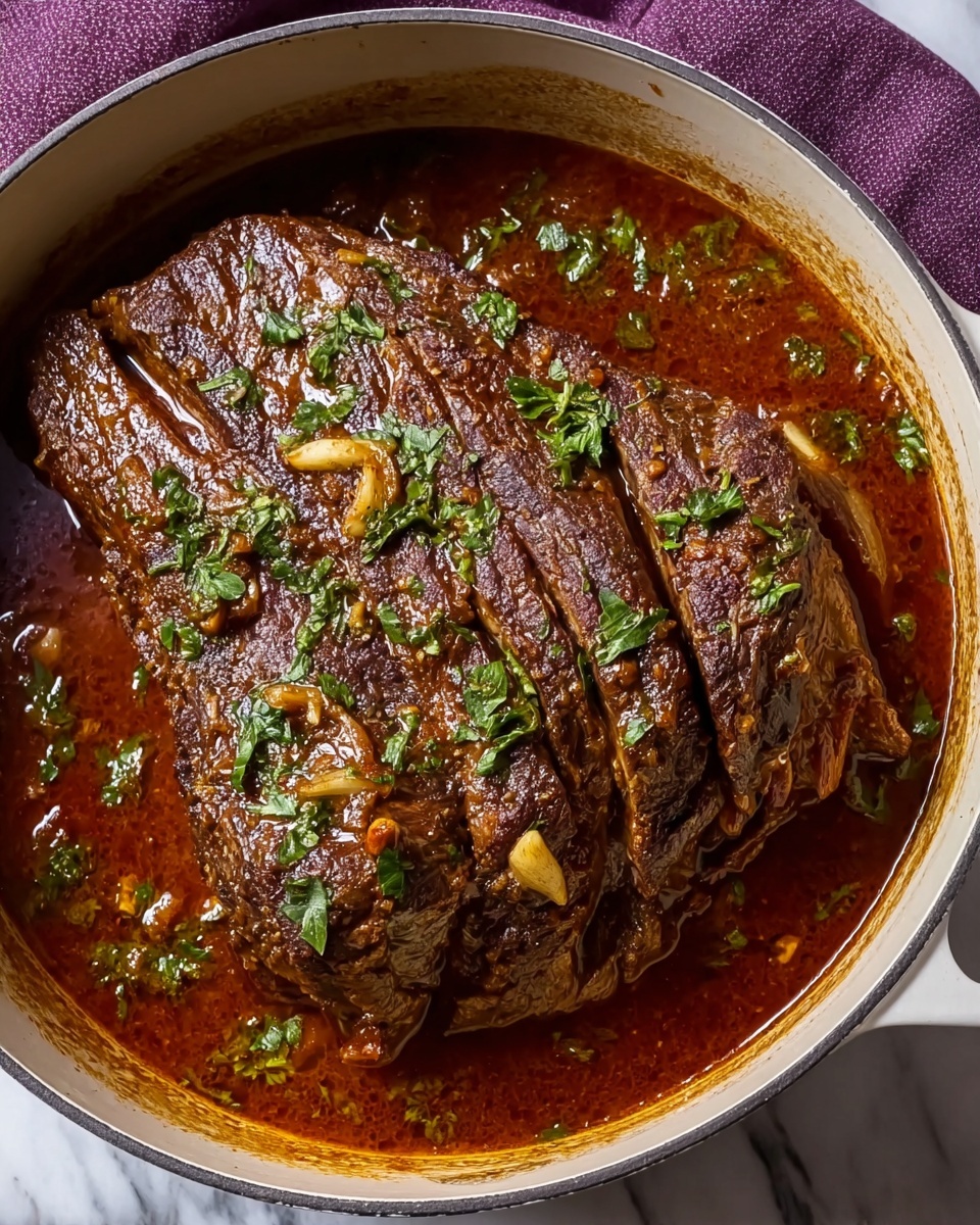 Italian Style Braised Brisket Recipe - Recipe Image