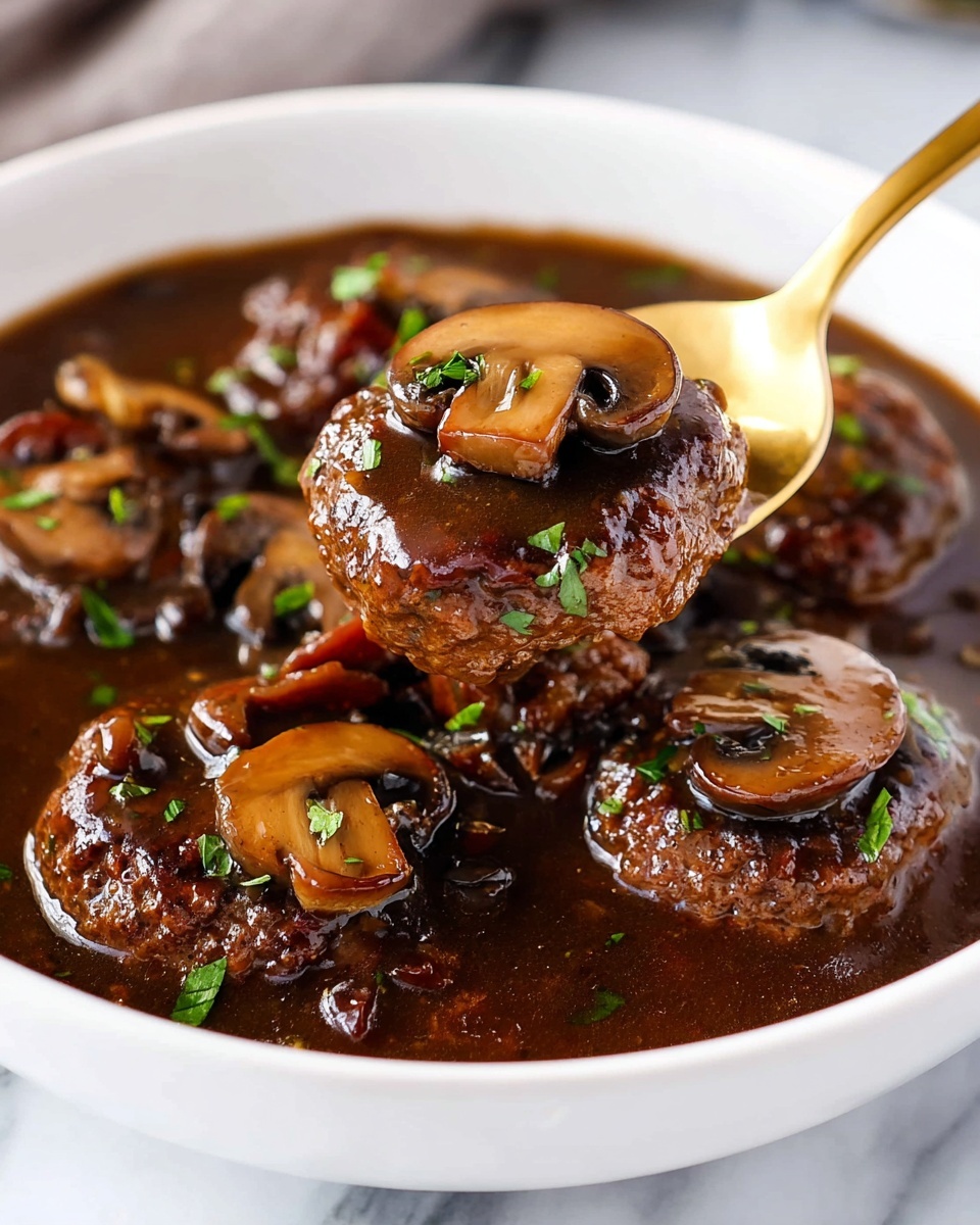 Easy Salisbury Steak Recipe - Recipe Image