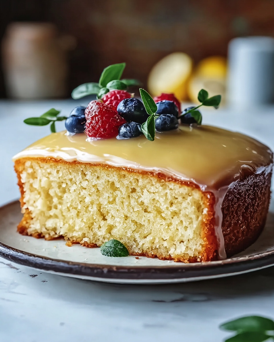 Lemon Olive Oil Cake Recipe - Recipe Image