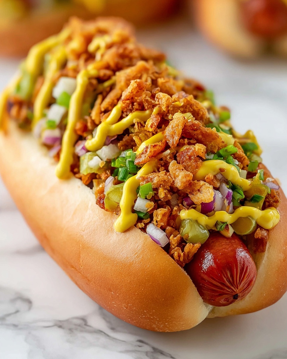 Loaded Scandi Hot Dogs Recipe - Recipe Image