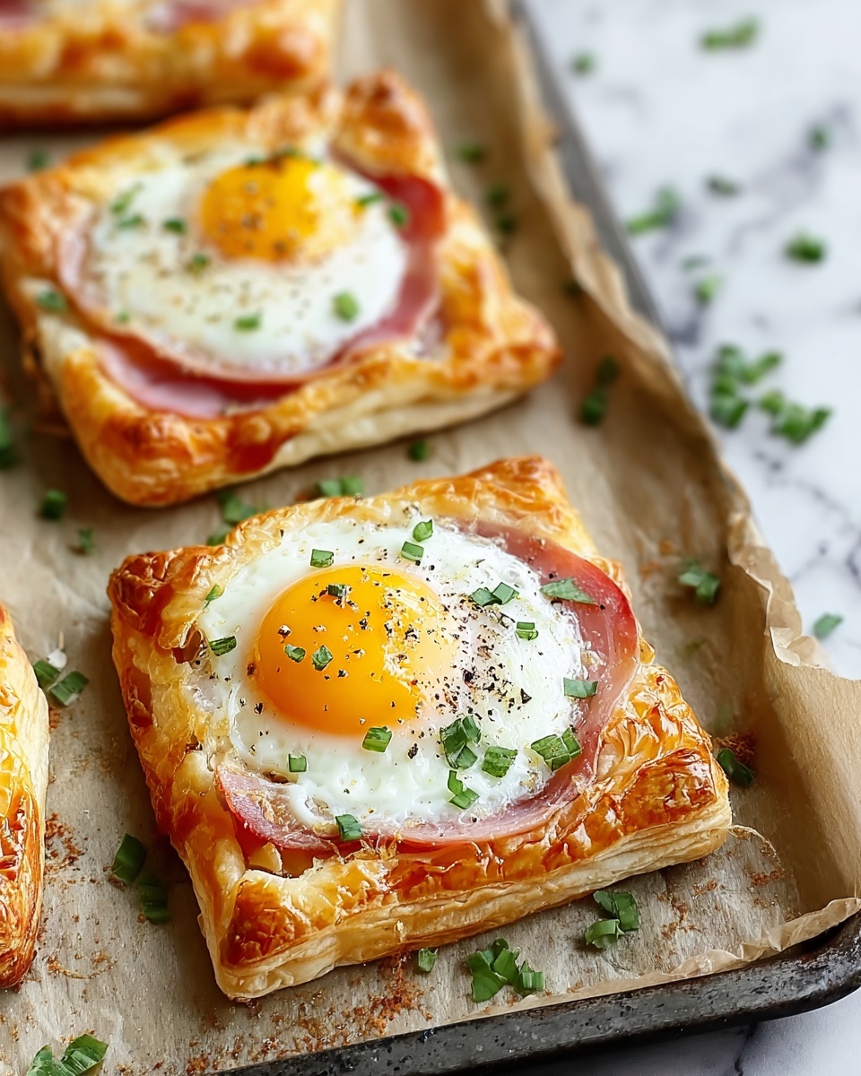 Puff Pastry Croque Madame Recipe - Recipe Image