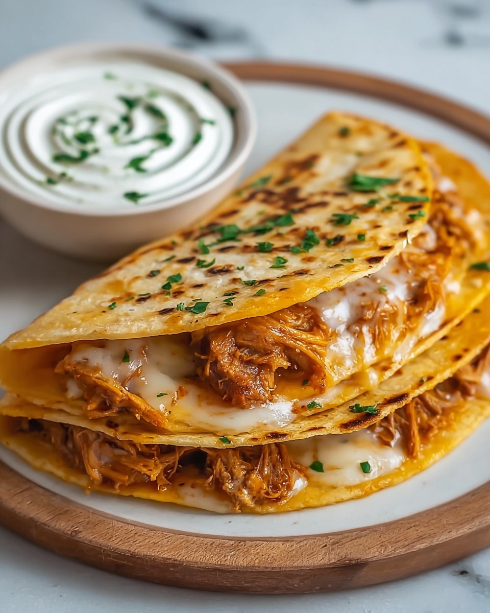 Buffalo Chicken Quesadillas Recipe - Recipe Image