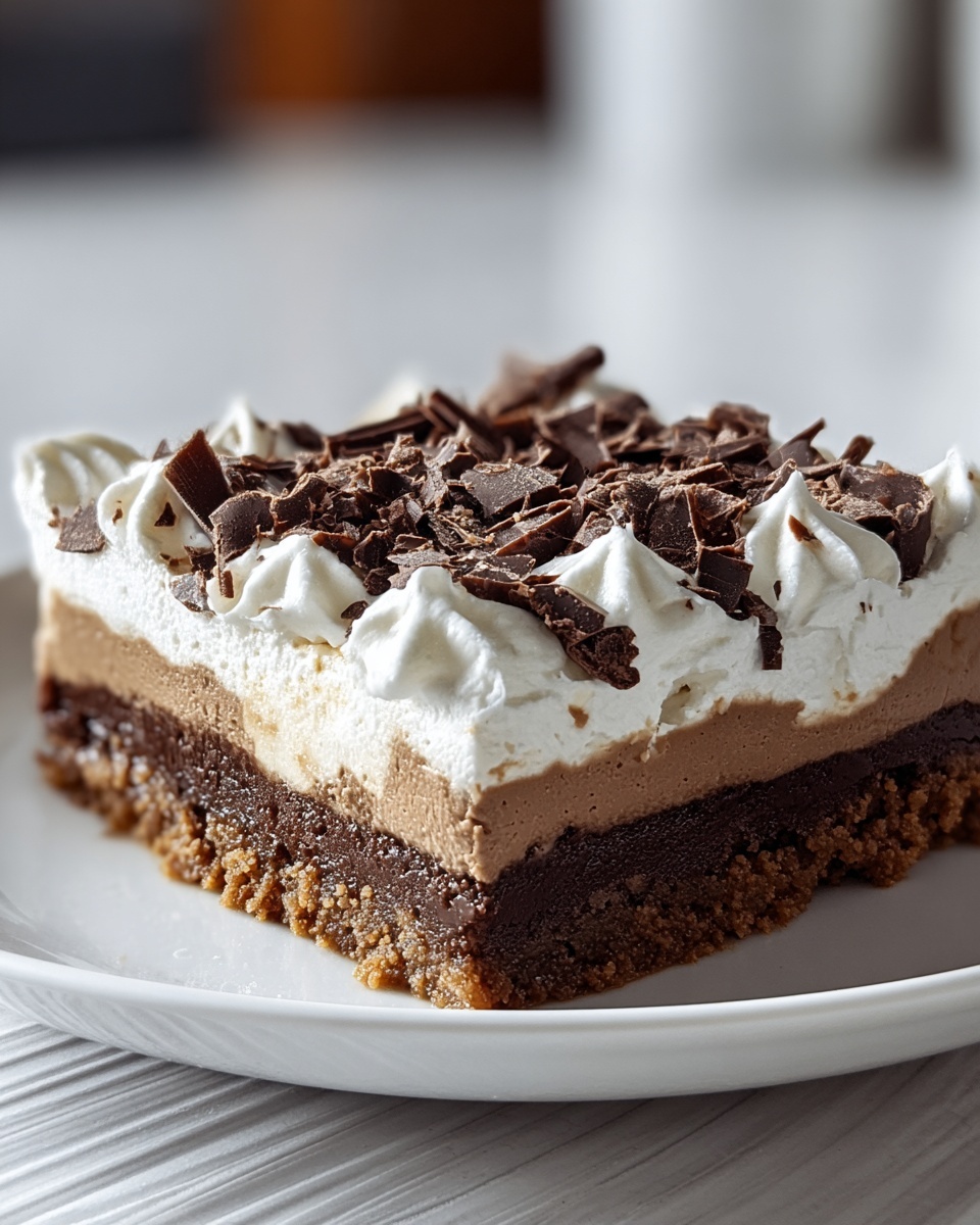 Brownie Refrigerator Cake Recipe - Recipe Image