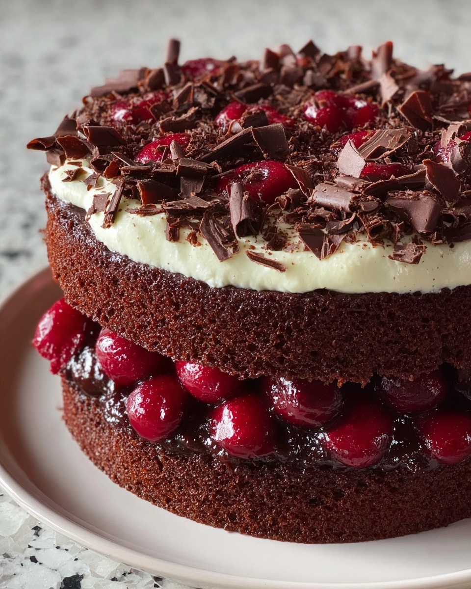 Black Forest Gateau Recipe - Recipe Image