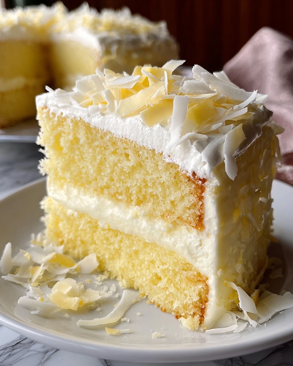 Coconut Cream Cake Recipe - Recipe Image