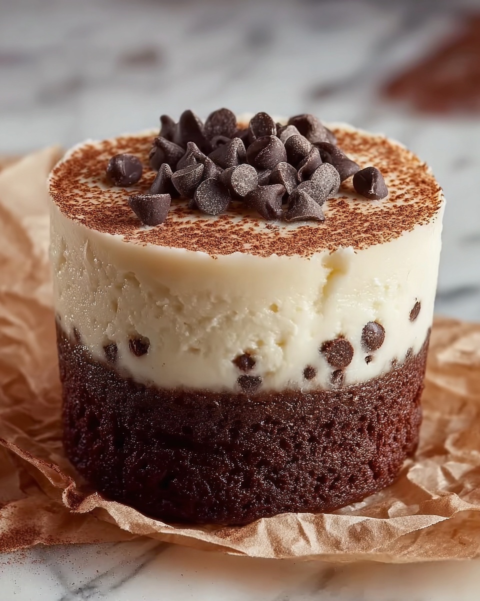 Brownie Bottom Mini Cheesecakes Recipe - Recipe Image