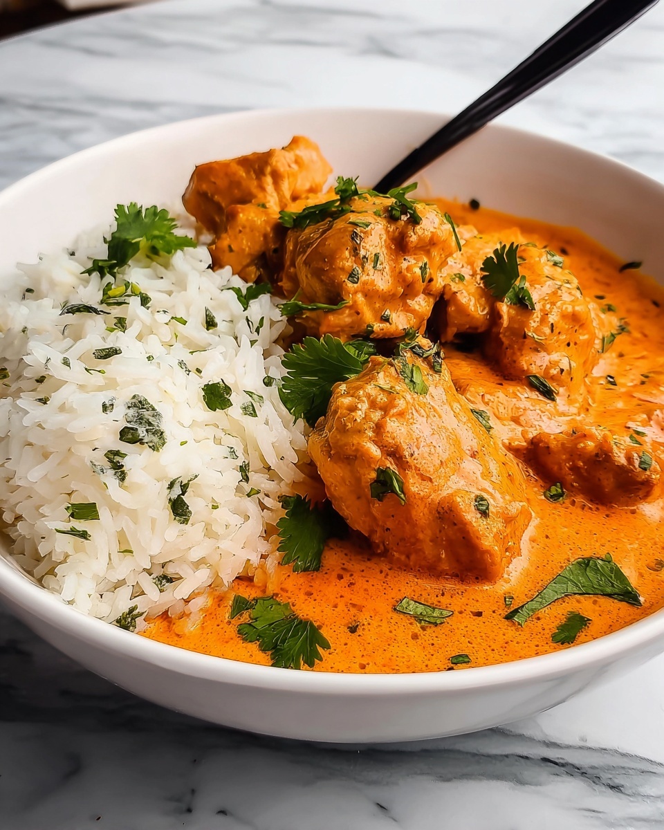 Creamy Butter Chicken with Warm Spices Recipe - Recipe Image