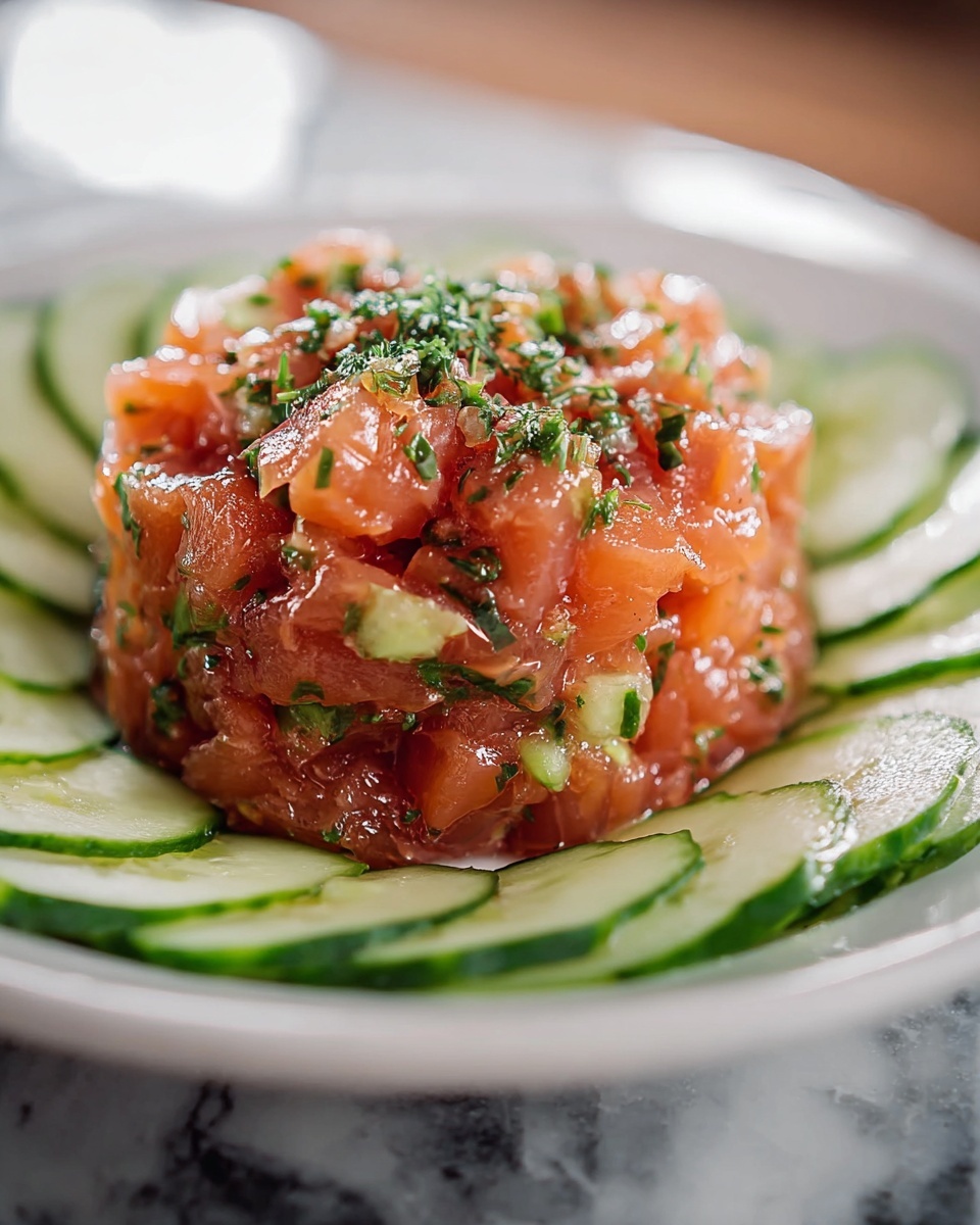 Sweet Chermoula Tuna Tartare Recipe - Recipe Image