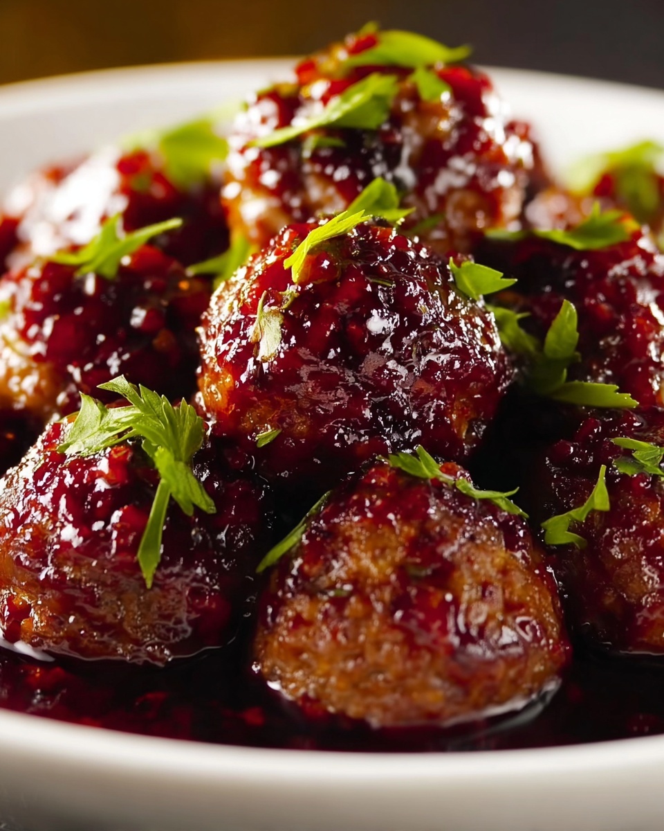Cranberry Meatballs Recipe - Recipe Image
