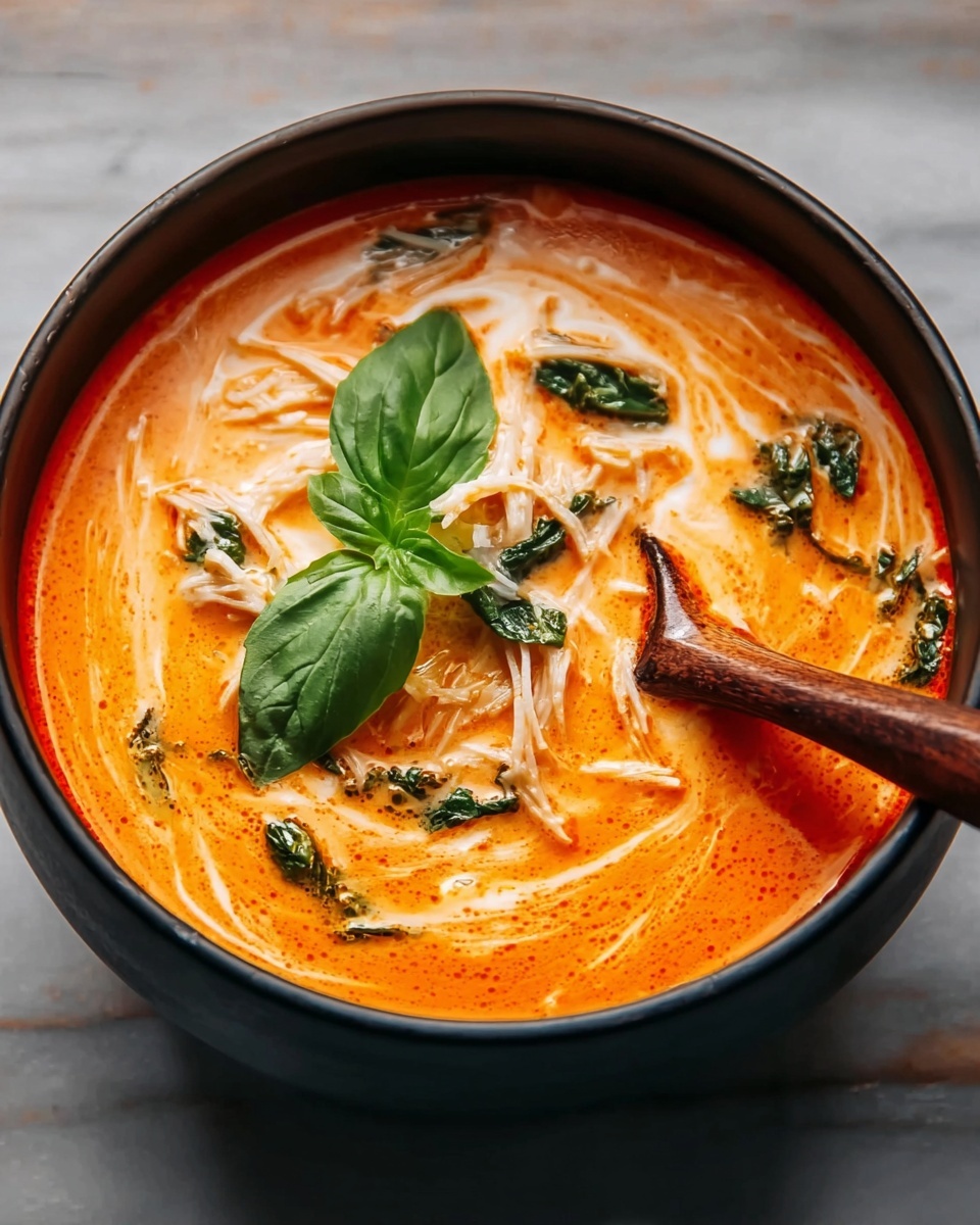 Easy Thai Chicken Curry Soup Recipe - Recipe Image