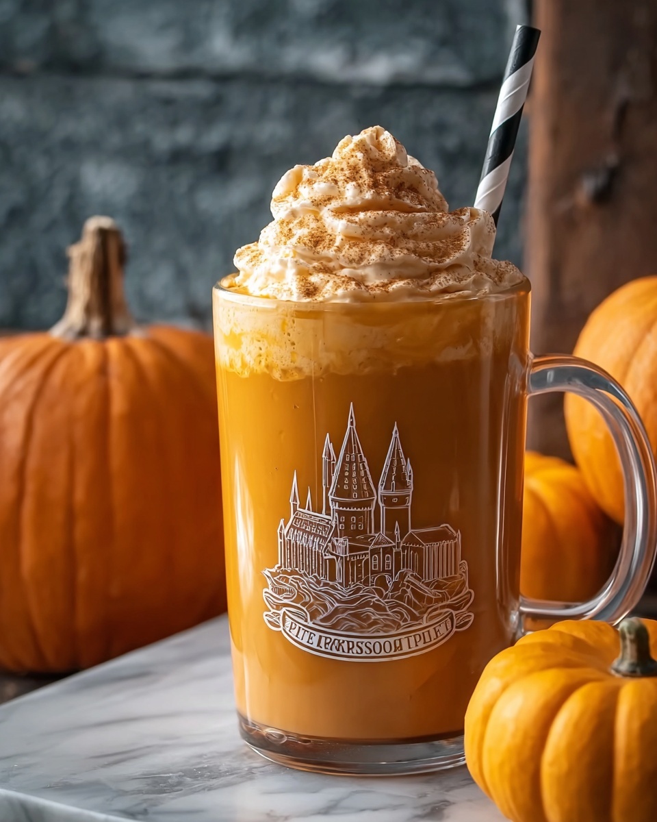 Hogwarts Express Chilled Spiced Pumpkin Smoothie Recipe - Recipe Image