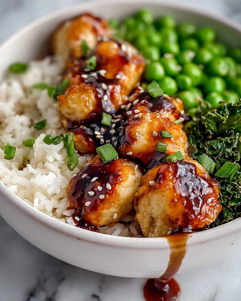 Hot Honey Chicken Bowl Recipe - Recipe Image