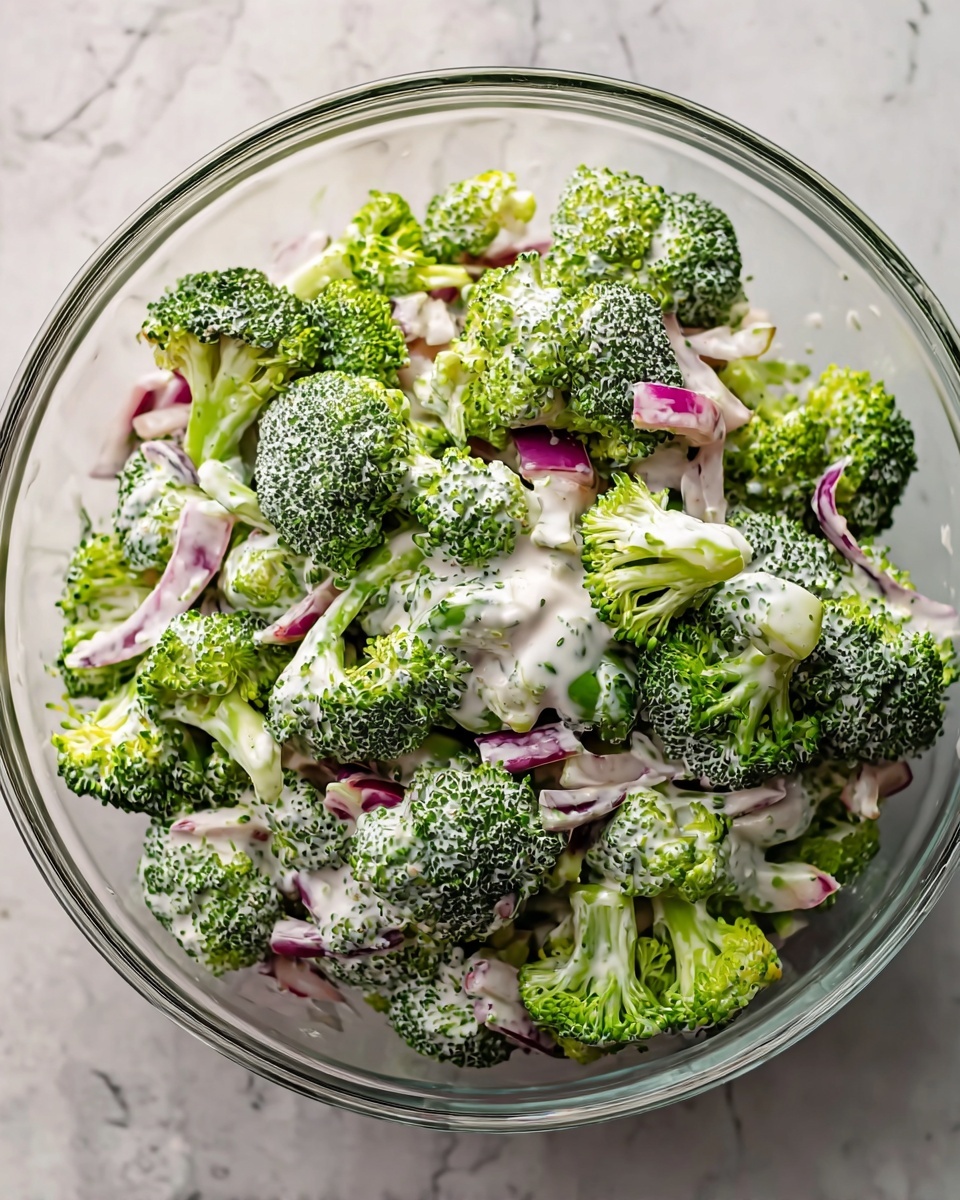 Broccoli Salad with Creamy Dressing Recipe - Recipe Image