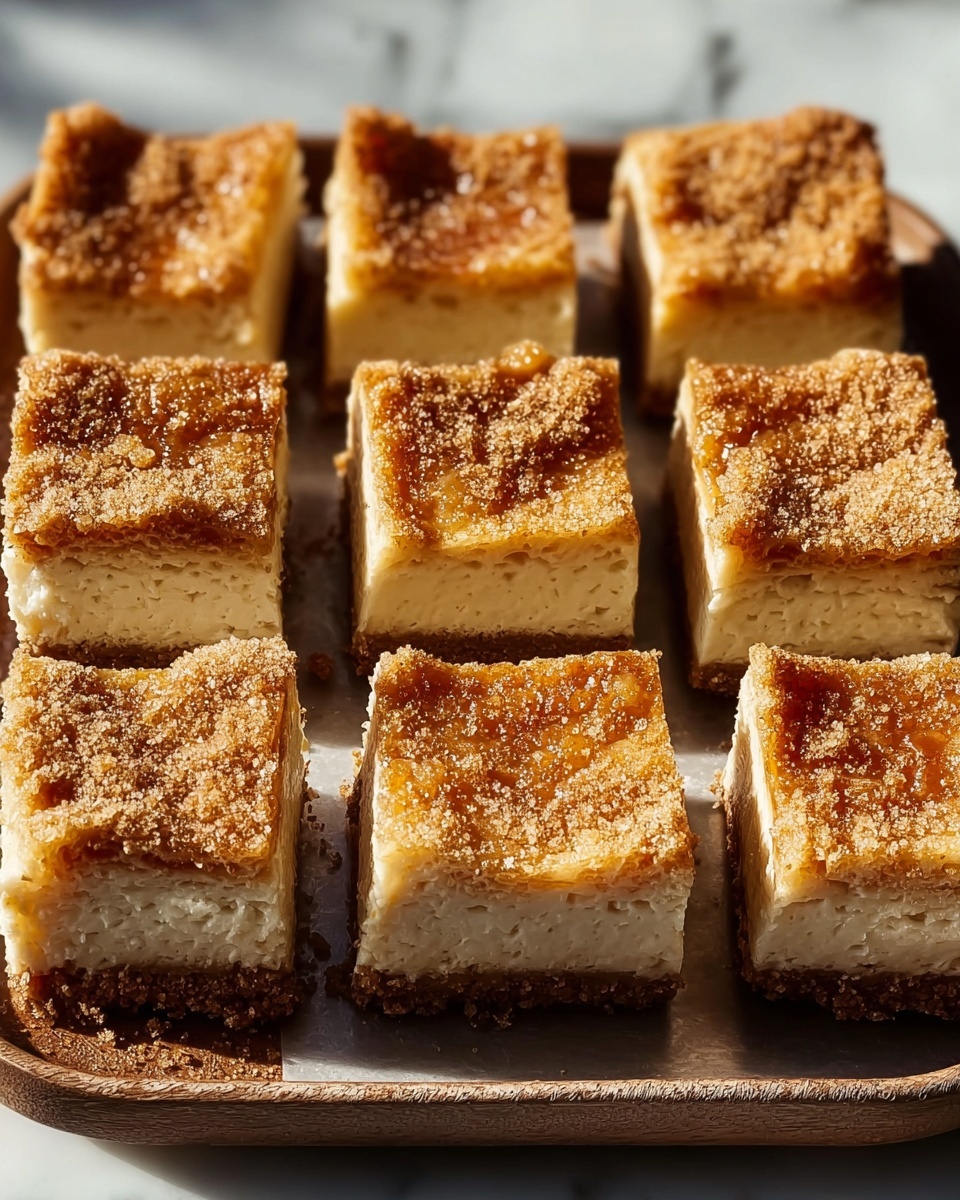 Churro Cheesecake Cookie Butter Bites Pan Recipe - Recipe Image