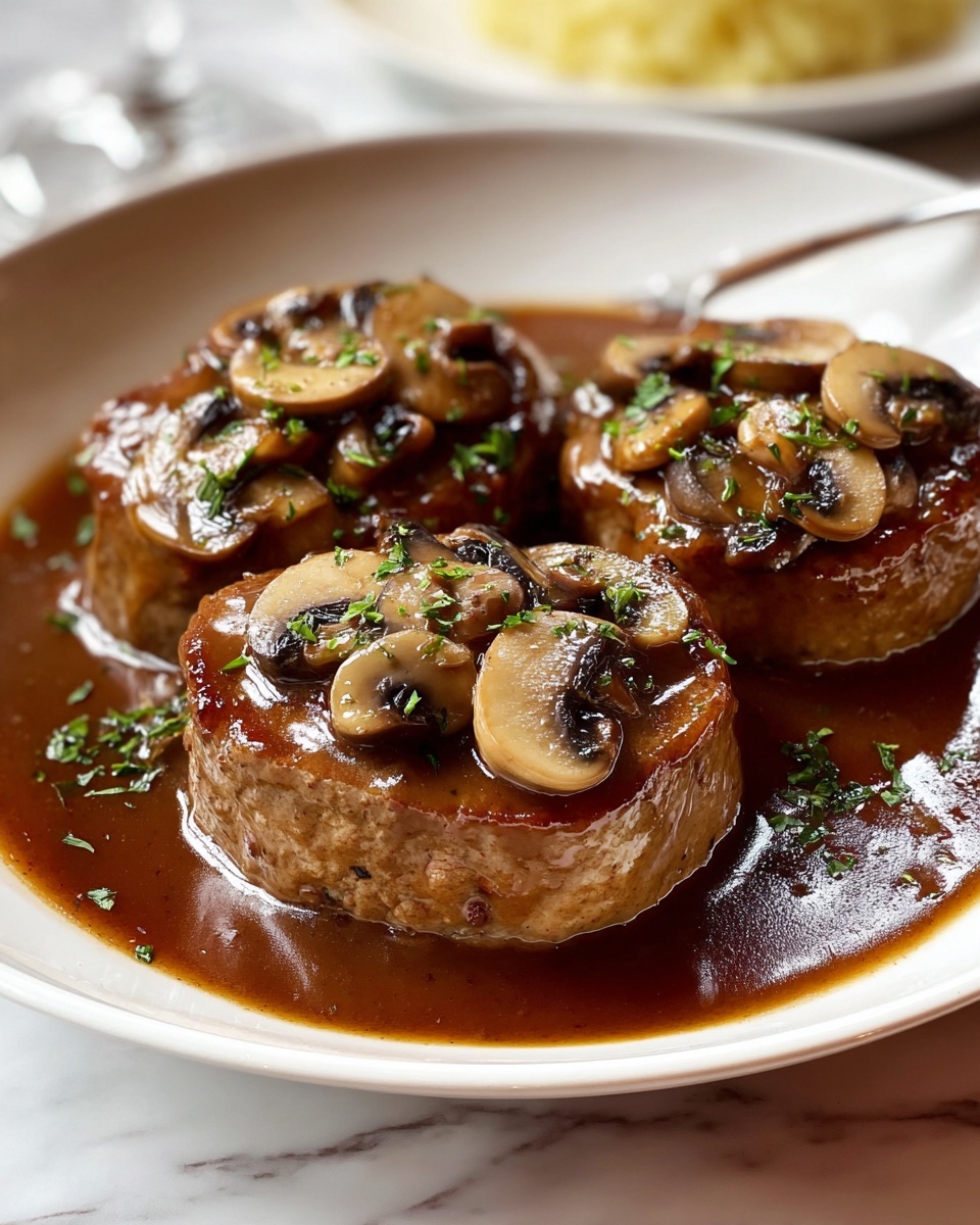 Bobby Flay Salisbury Steak Recipe - Recipe Image
