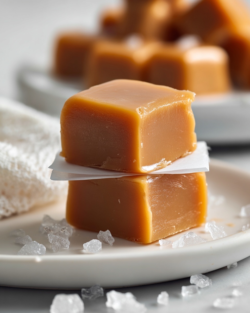 Homemade Caramels Recipe - Recipe Image