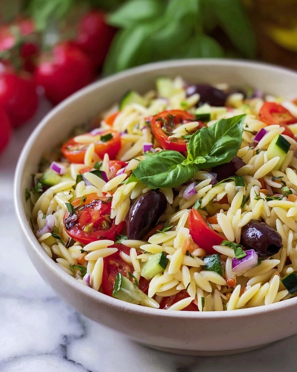 Mediterranean Orzo Salad Recipe - Recipe Image