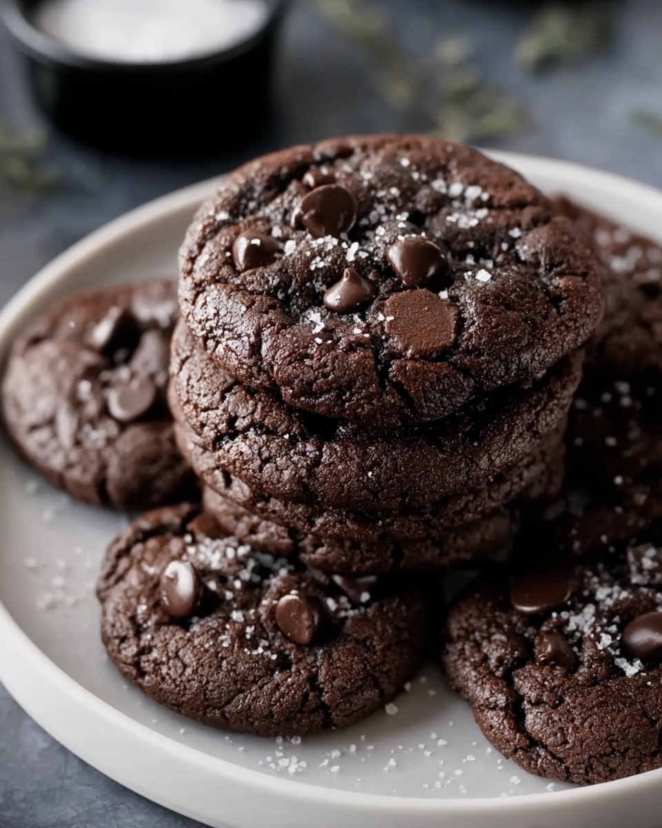 Dark Chocolate Sugar Cookies Recipe - Recipe Image