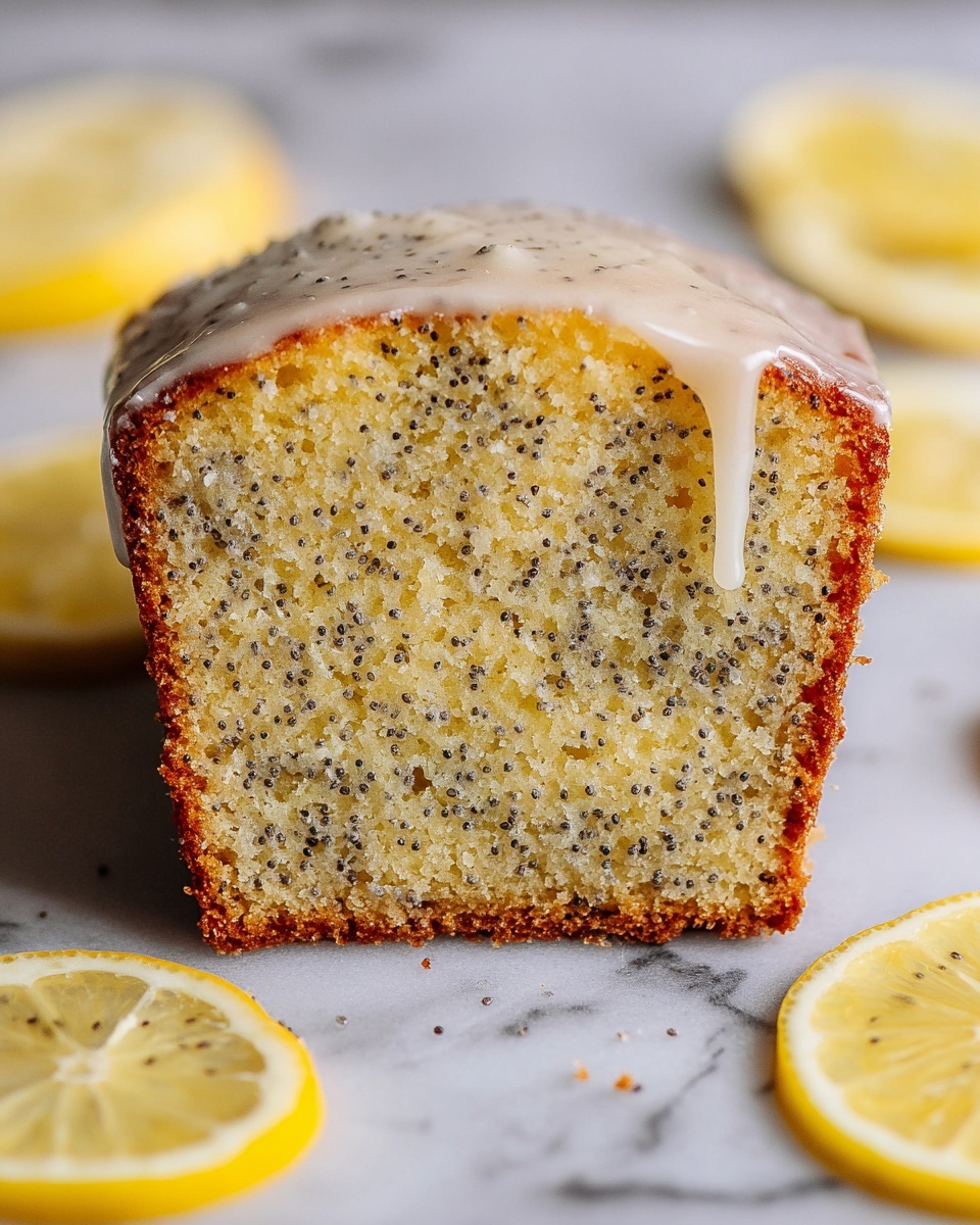 Lemon Poppy Seed Loaf Cake Recipe - Recipe Image