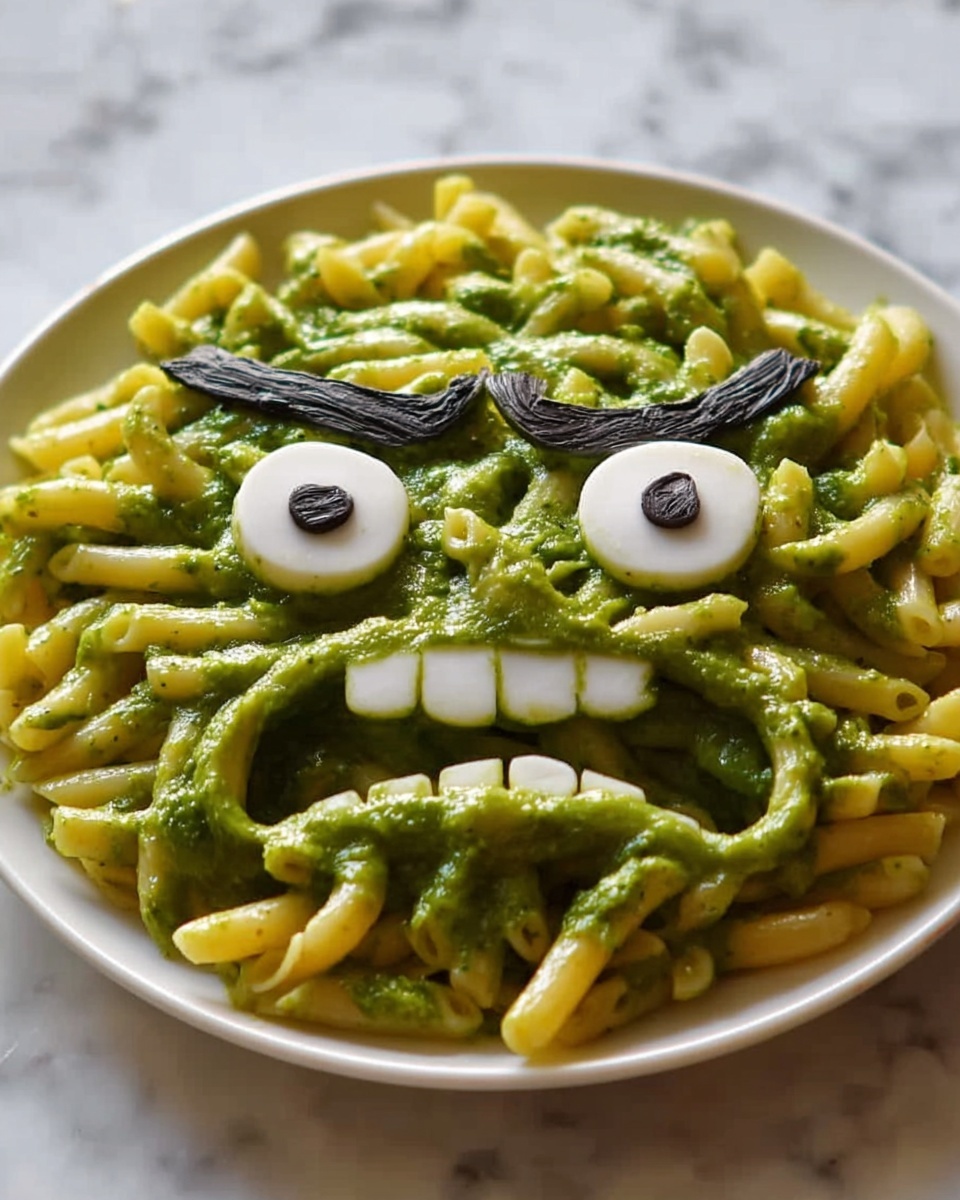 Frankenstein Pasta Recipe - Recipe Image