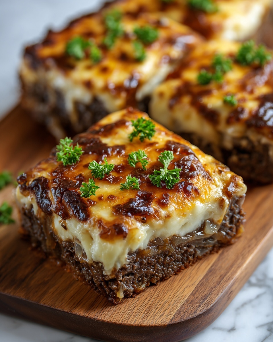 French Onion Meatloaf Recipe - Recipe Image
