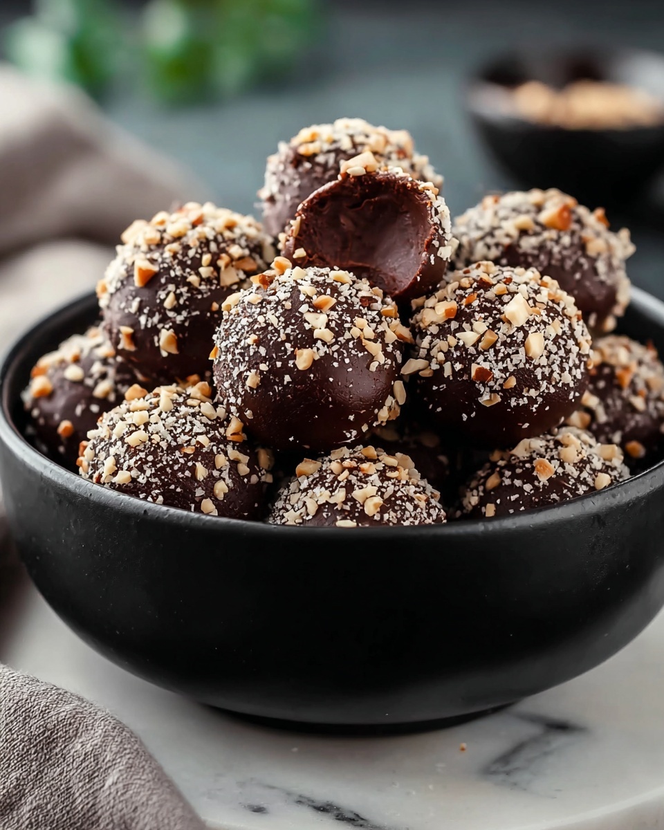 Easy Chocolate Balls Recipe - Recipe Image