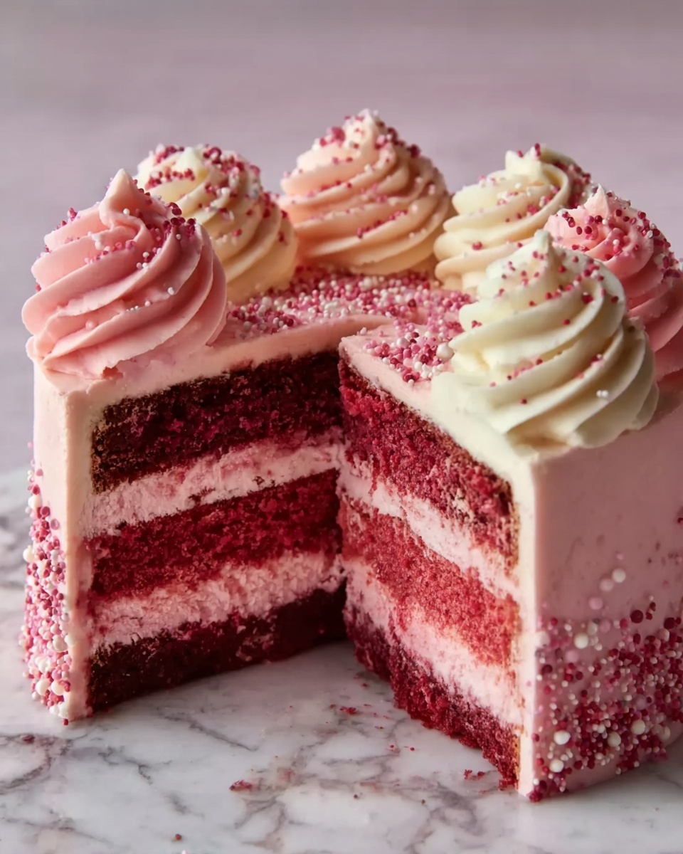 Pink Velvet Dream Cake Recipe - Recipe Image