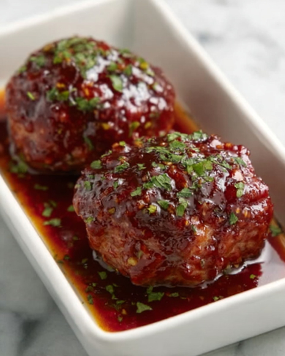 Mini Glazed Chicken Meatloaves Recipe - Recipe Image