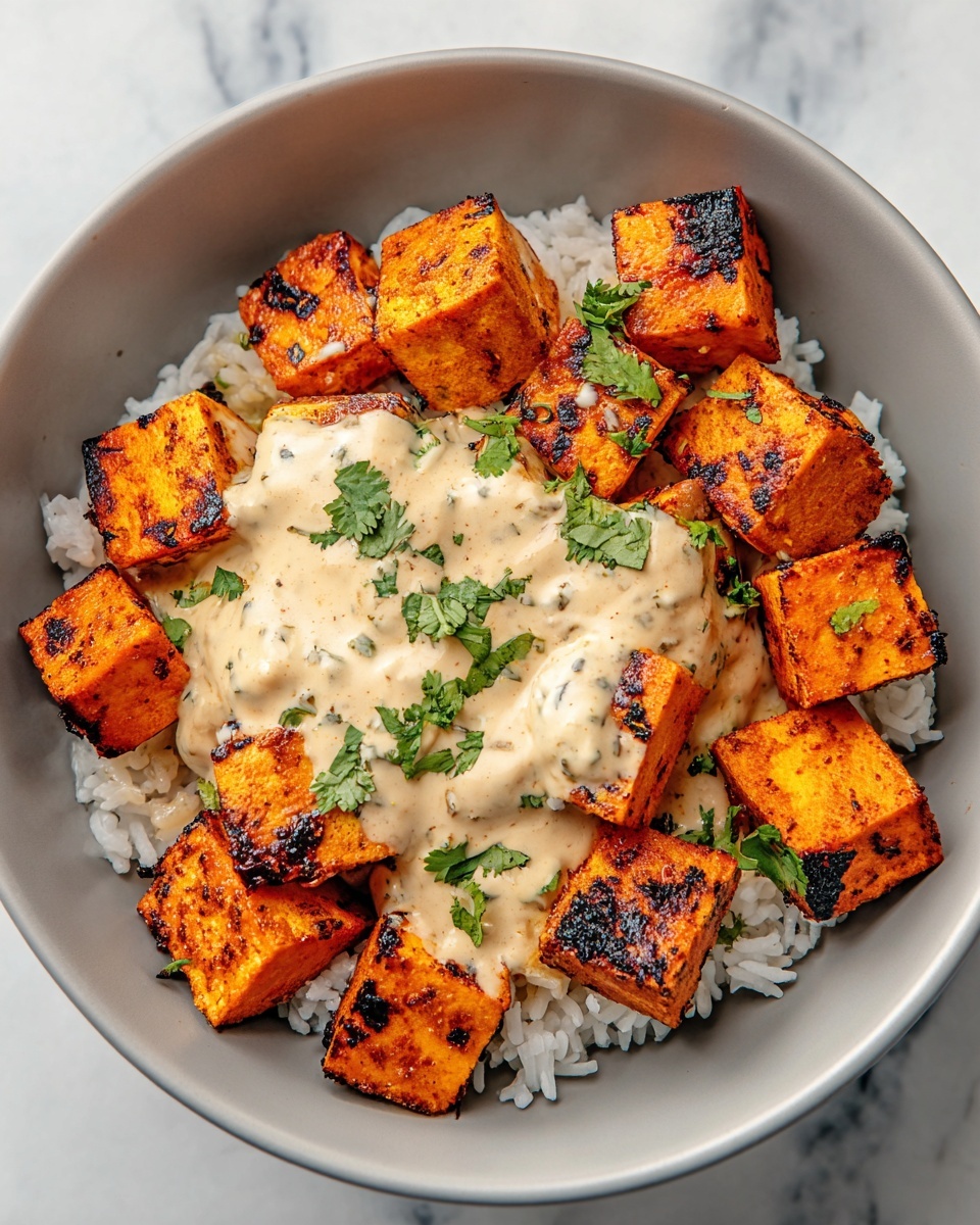 BBQ Chicken & Roasted Sweet Potato Bowls Recipe - Recipe Image