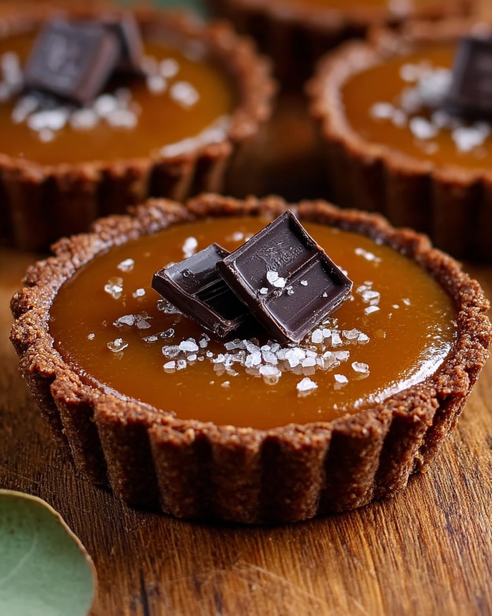 Chocolate Salted Caramel Tarts Recipe - Recipe Image