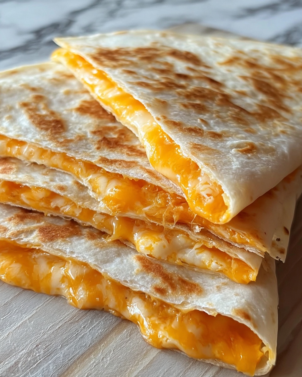 Cheesy Buffalo Ranch Chicken Quesadillas Recipe - Recipe Image