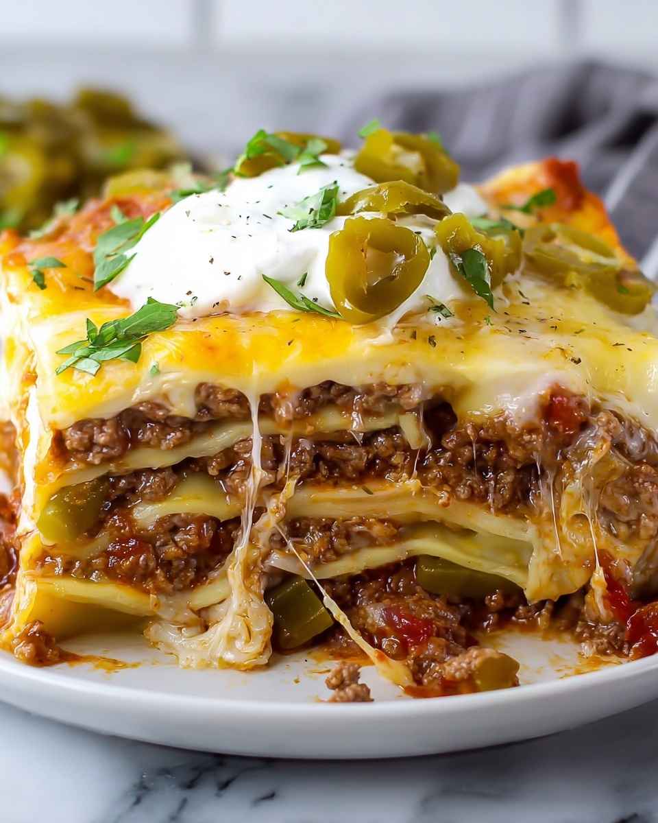 Taco Lasagna Recipe - Recipe Image