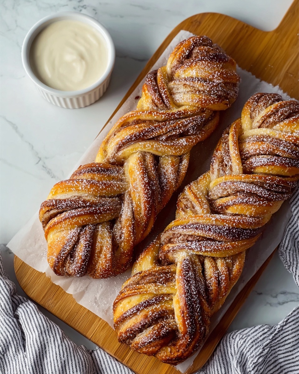 Easy and Fast Cinnamon Twist Loaf Recipe - Recipe Image