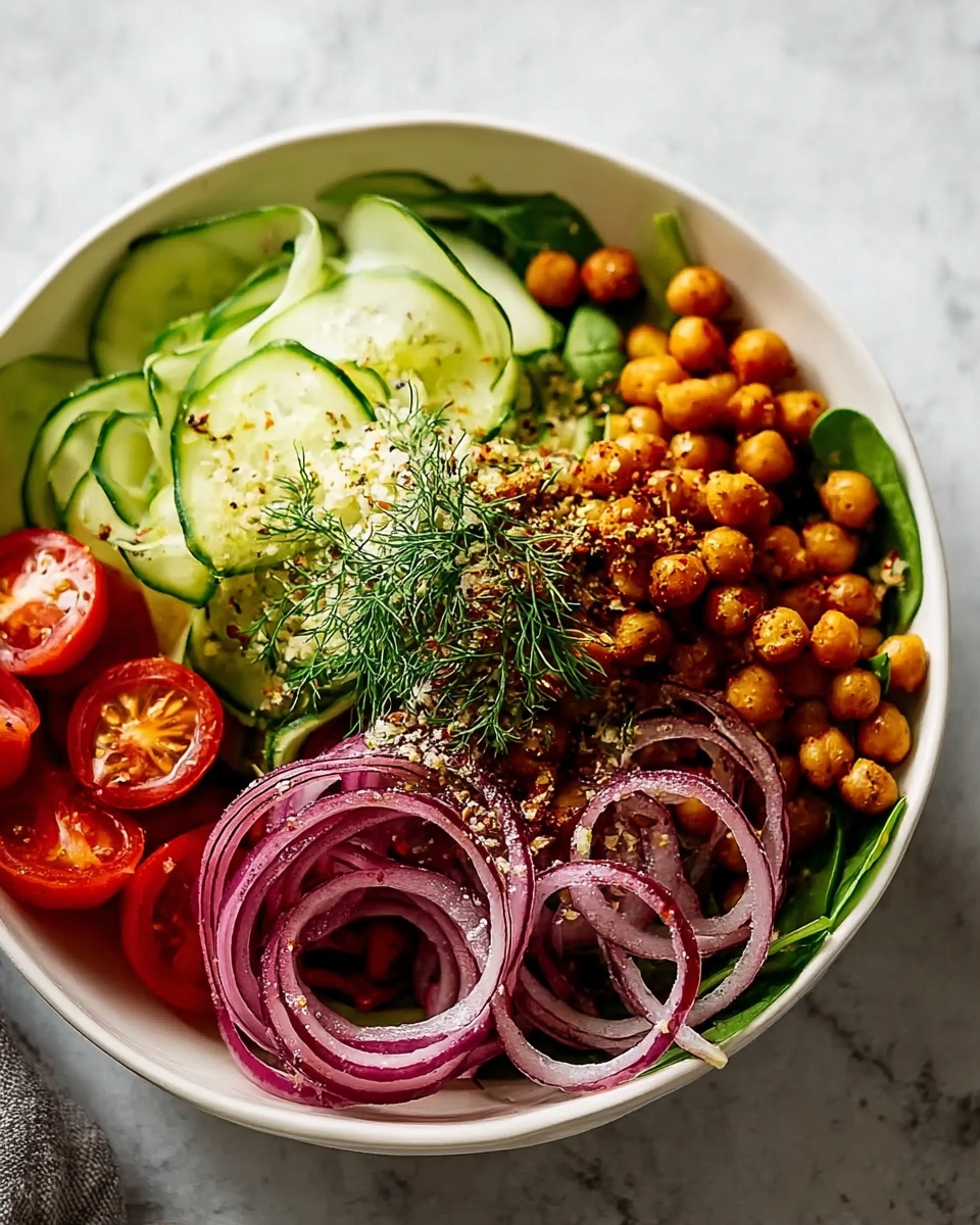 Vegan Quinoa & Roasted Veggie Salad Bowl with Tahini Dressing Recipe - Recipe Image