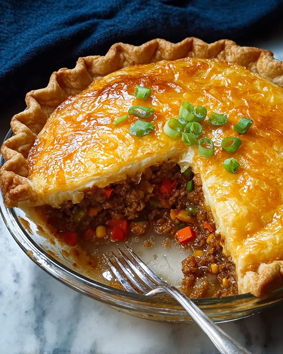 Taco Pie Recipe - Recipe Image