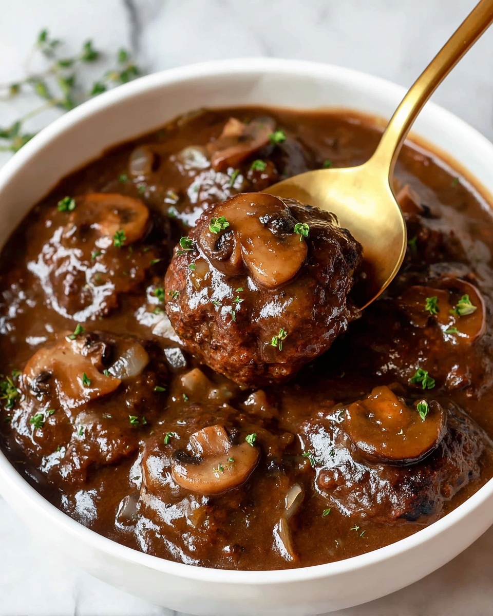 Easy Salisbury Steak Recipe - Recipe Image