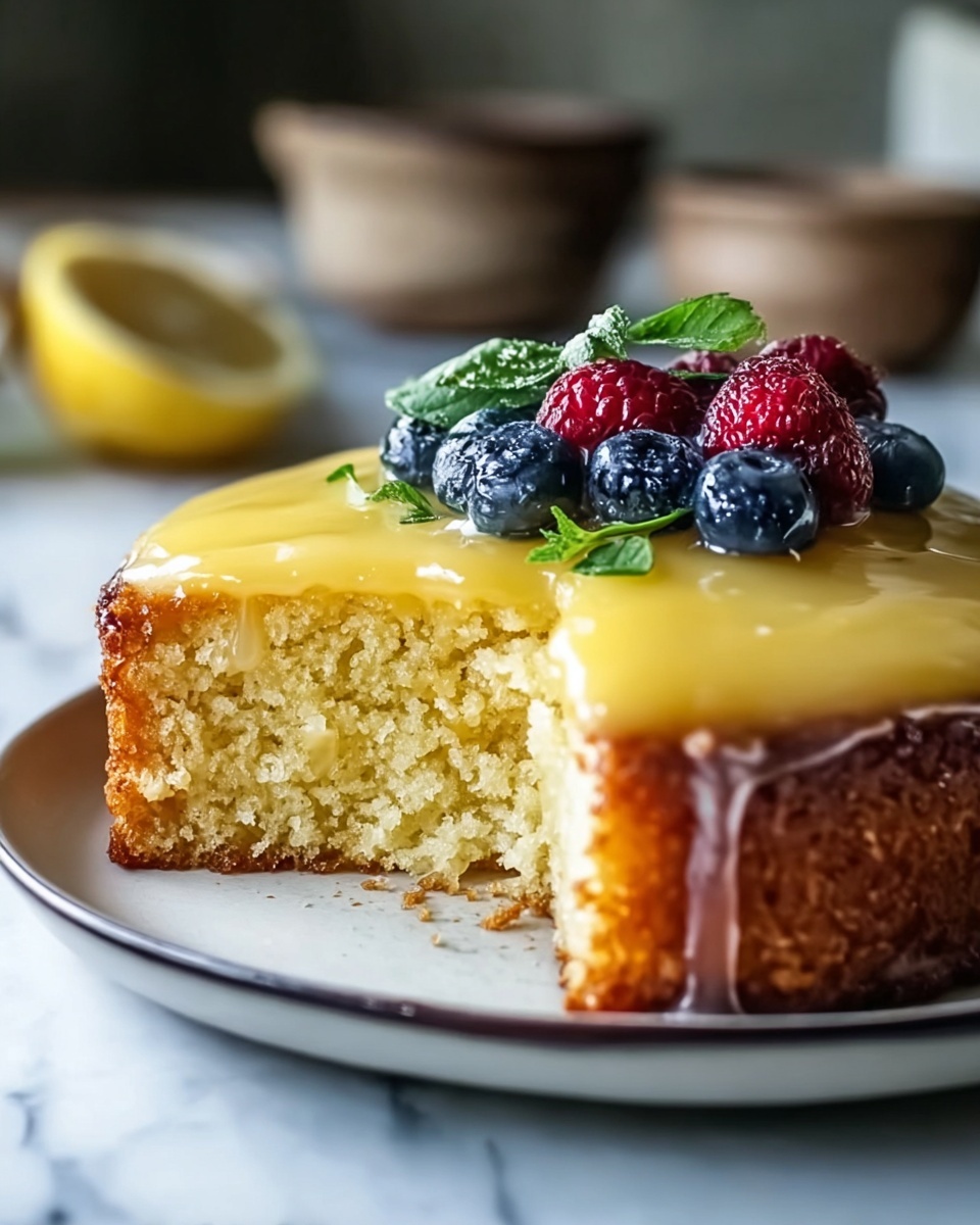 Lemon Olive Oil Cake Recipe - Recipe Image