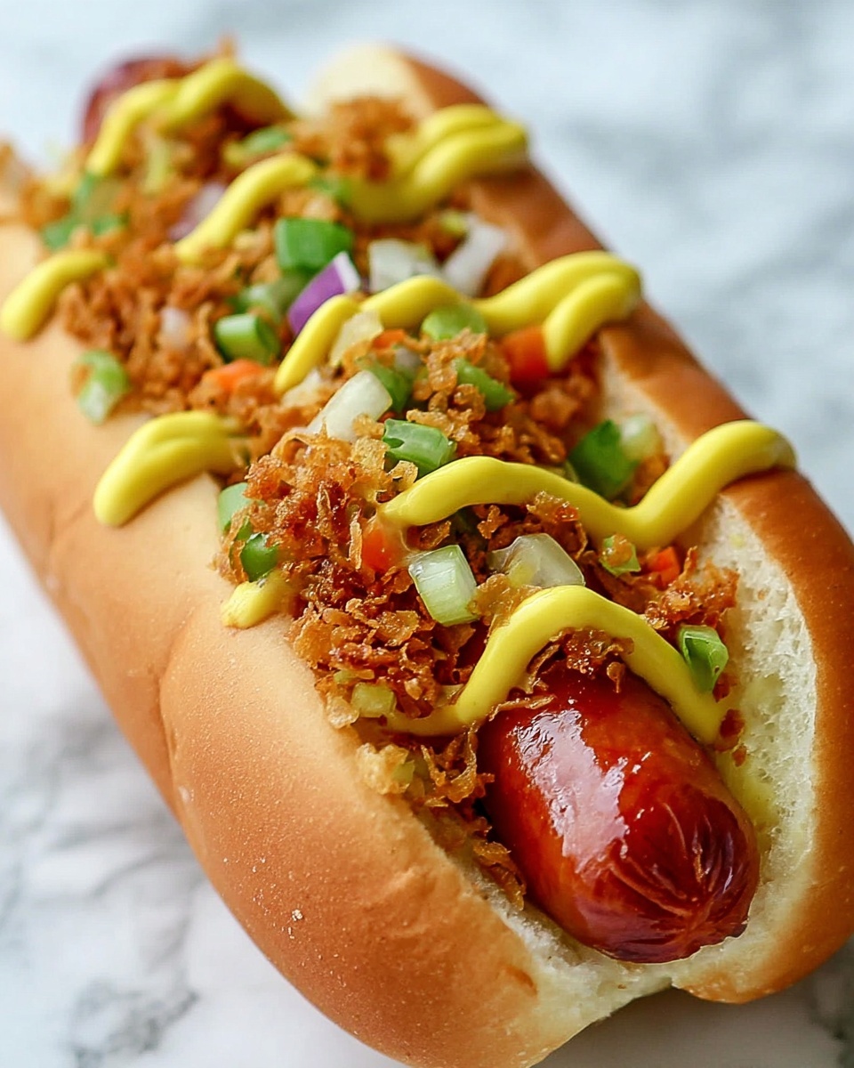 Loaded Scandi Hot Dogs Recipe - Recipe Image