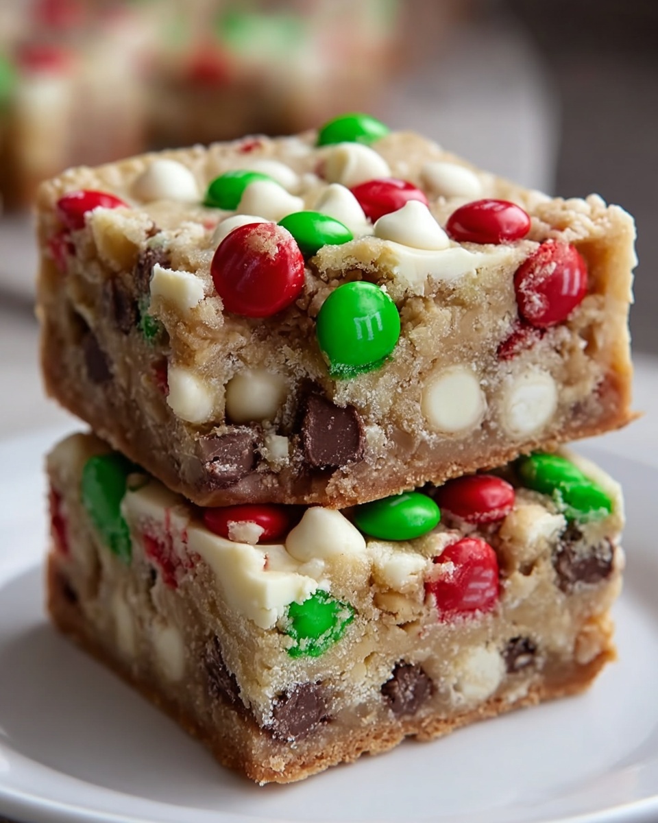Christmas Cookie Bars Recipe - Recipe Image